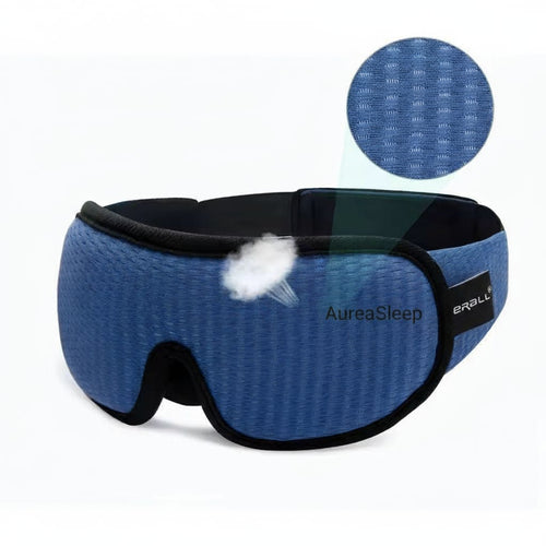 Masque de Sommeil 3D AuréaSleep – Haute Opacité